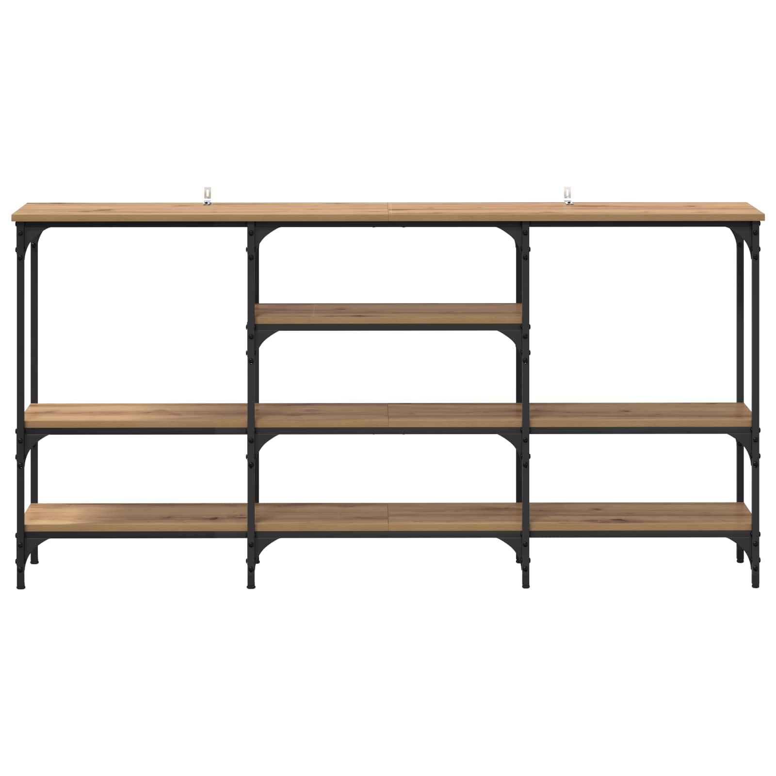 Tavolo consolle rovere artigianale 160 x 29 x 80 cm