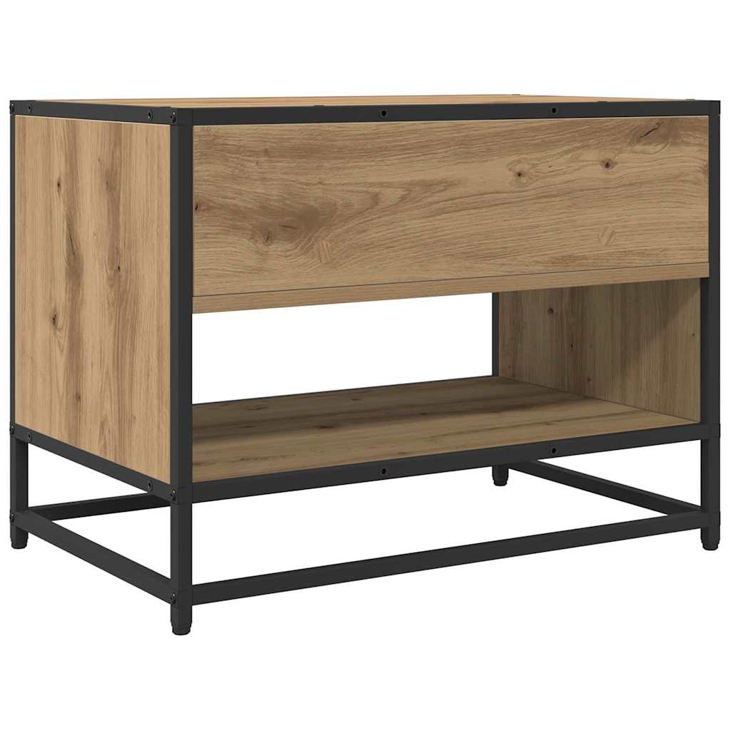 Unità TV Rovere artigianale 61 x 40 x 46 cm Legno multistrato