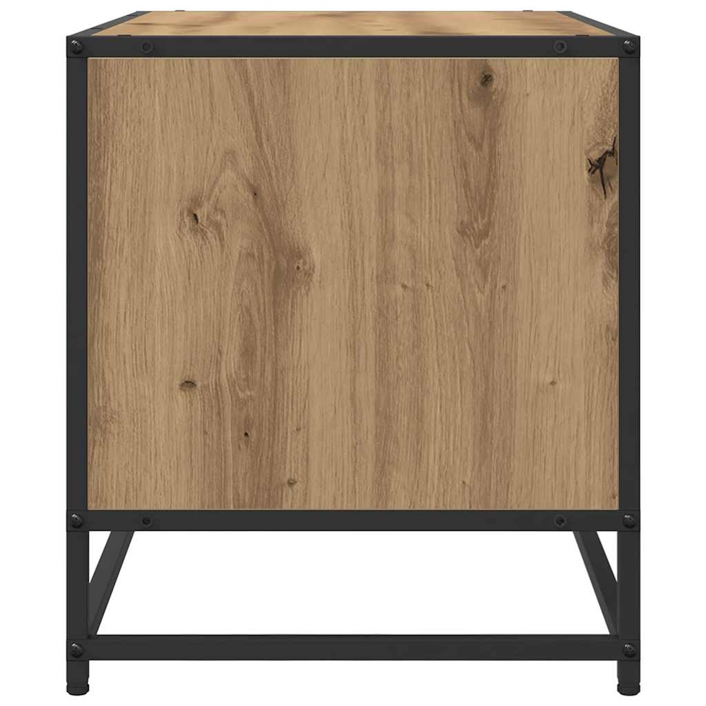 Unità TV Rovere artigianale 61 x 40 x 46 cm Legno multistrato