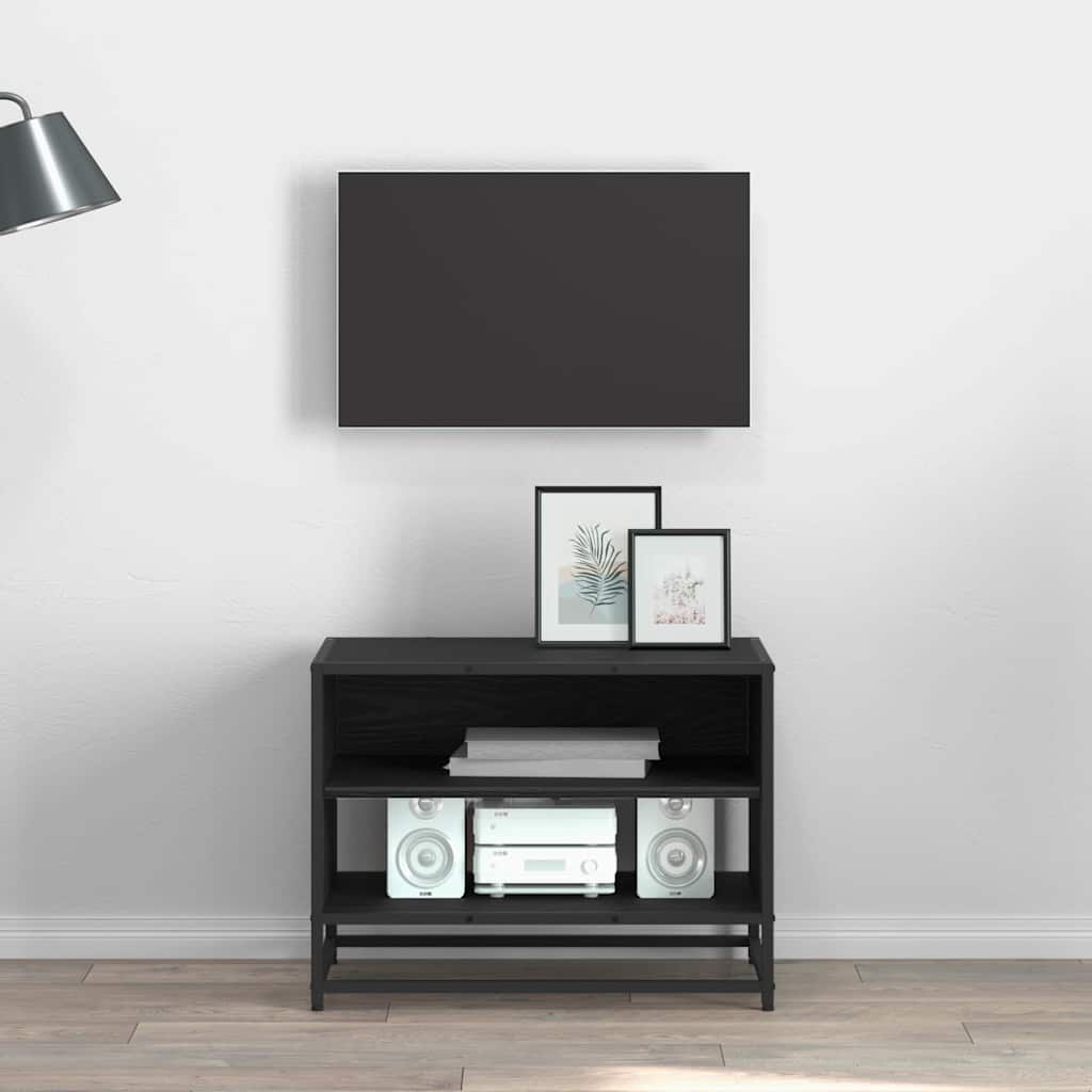 Unità TV Rovere Nero 61 x 40 x 46 cm Legno multistrato