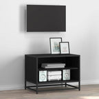Unità TV Rovere Nero 61 x 40 x 46 cm Legno multistrato