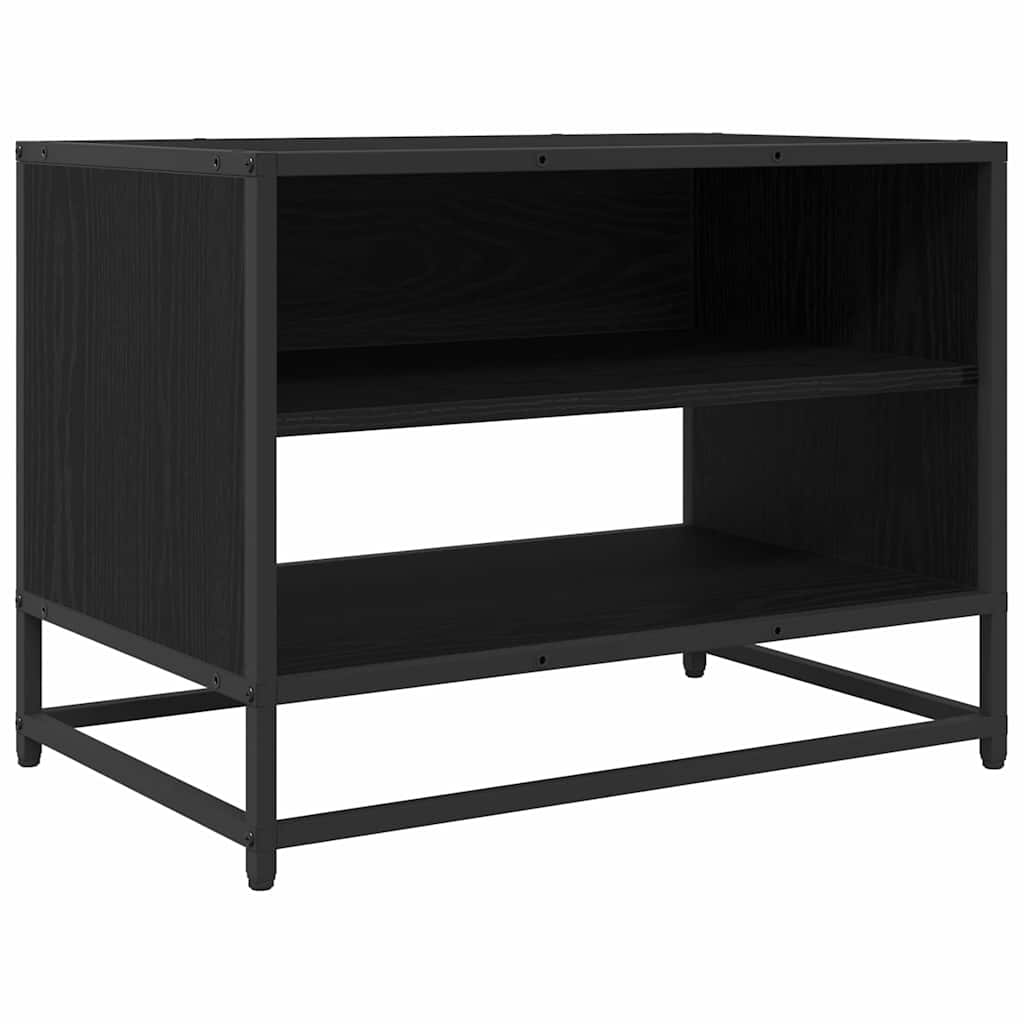 Unità TV Rovere Nero 61 x 40 x 46 cm Legno multistrato