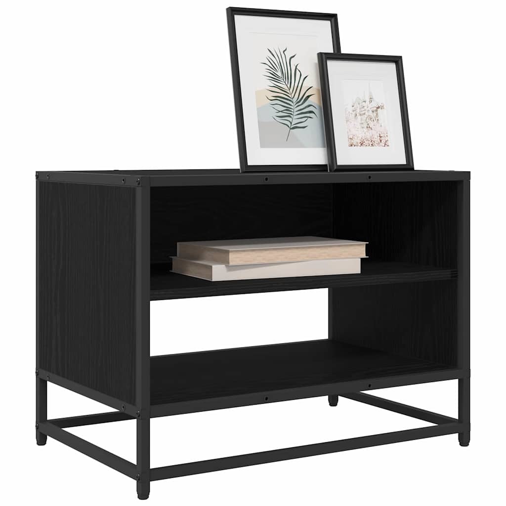 Unità TV Rovere Nero 61 x 40 x 46 cm Legno multistrato