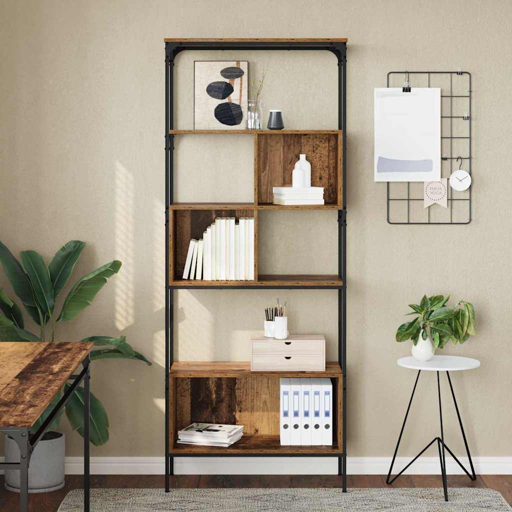 Libreria Legno vecchio 76 x 33 x 188,5 cm Legno multistrato