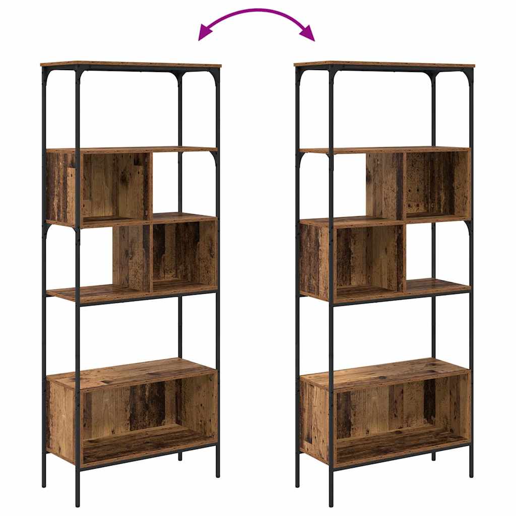 Libreria Legno vecchio 76 x 33 x 188,5 cm Legno multistrato