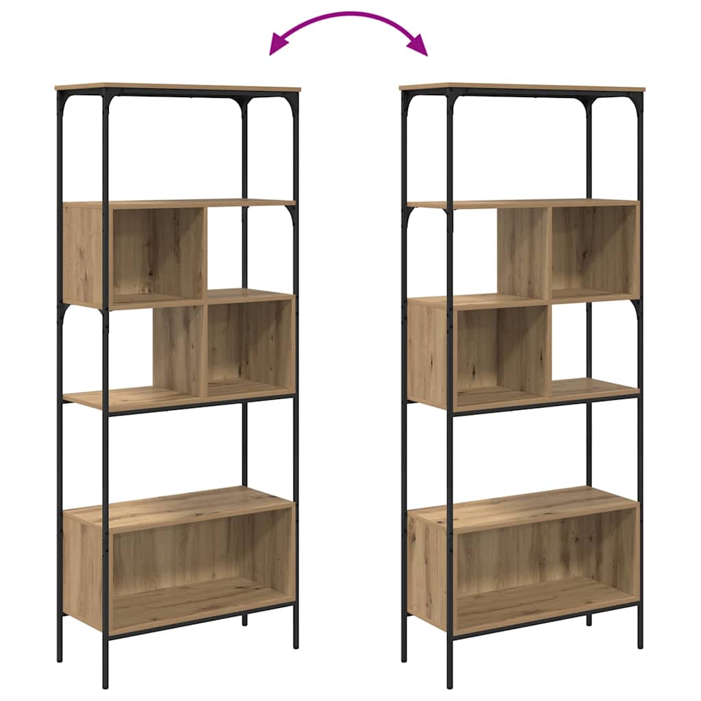 Libreria Rovere artigianale 76 x 33 x 188,5 cm