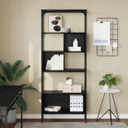 Libreria Rovere Nero 76 x 33 x 188,5 cm Legno multistrato