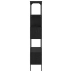 Libreria Rovere Nero 76 x 33 x 188,5 cm Legno multistrato