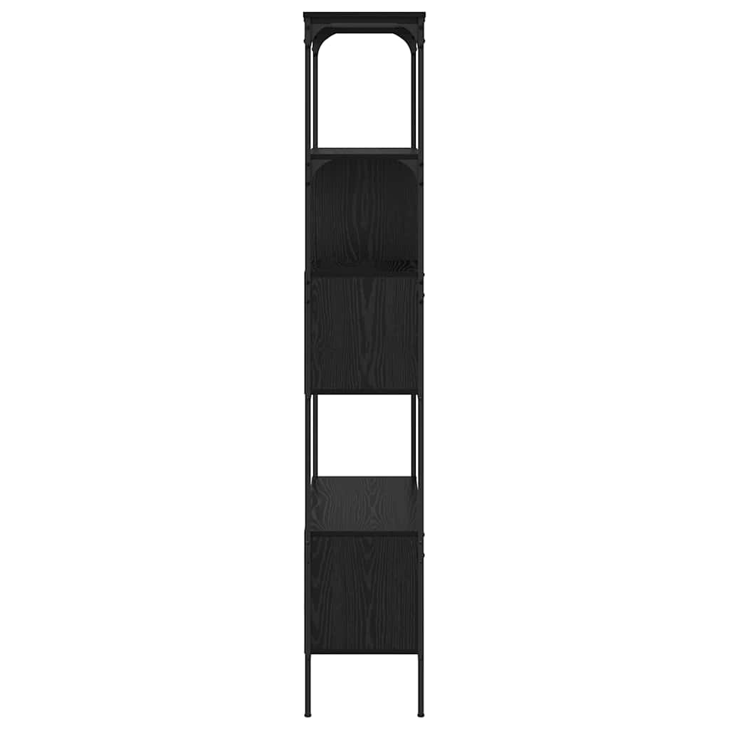 Libreria Rovere Nero 76 x 33 x 188,5 cm Legno multistrato