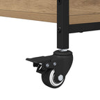 Tavolino da salotto Rovere artigianale 91 x 55 x 32 cm