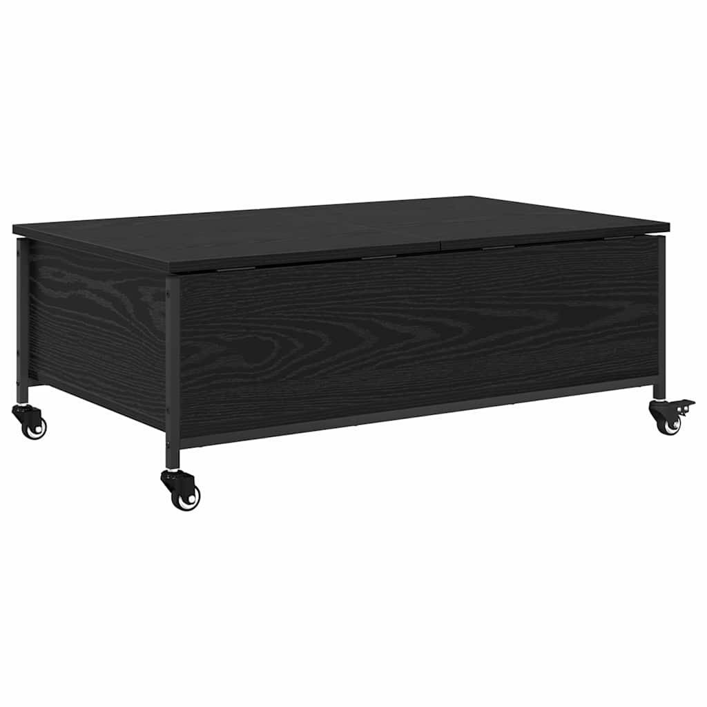 Tavolino da salotto Rovere Nero 91 x 55 x 32 cm