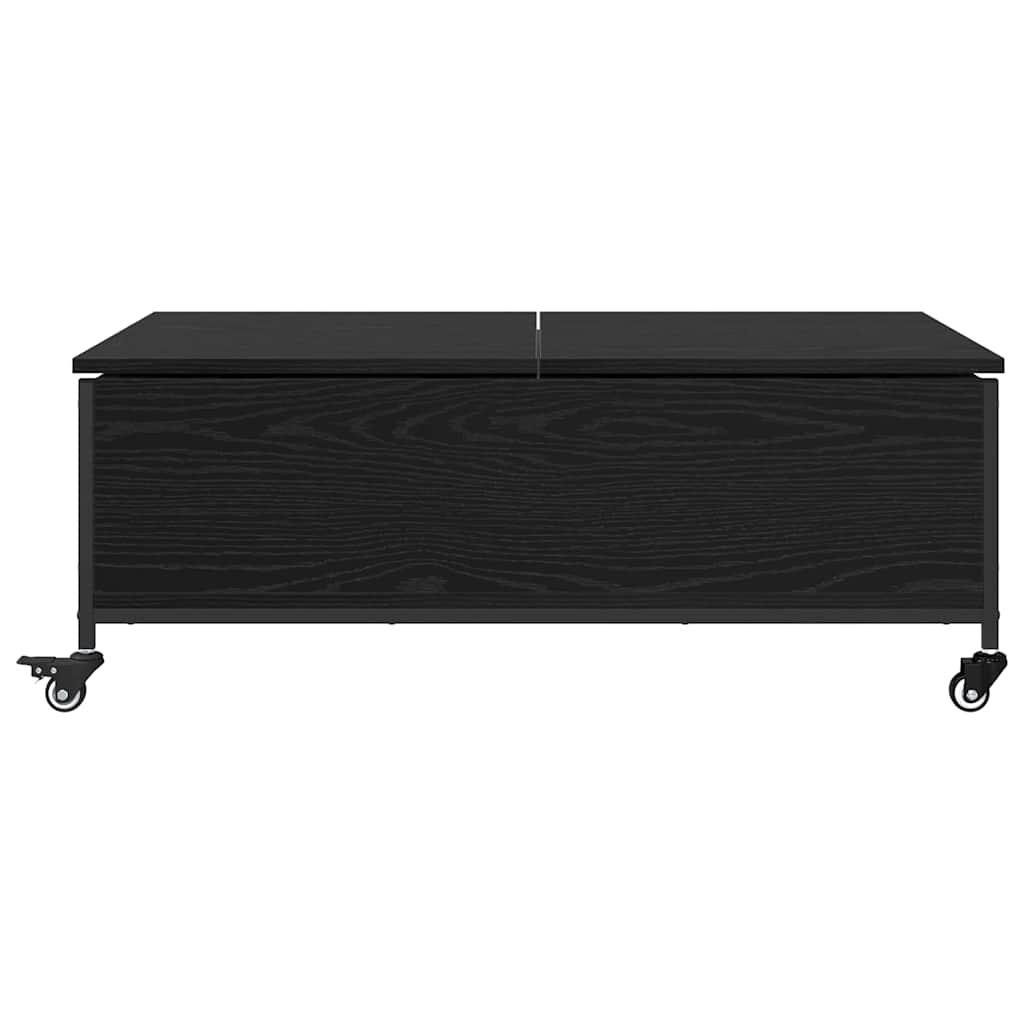 Tavolino da salotto Rovere Nero 91 x 55 x 32 cm