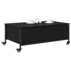Tavolino da salotto Rovere Nero 91 x 55 x 32 cm