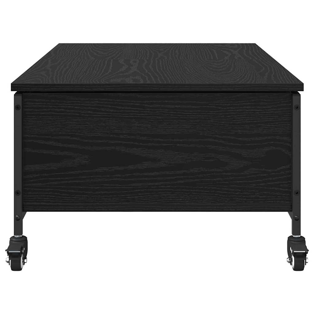 Tavolino da salotto Rovere Nero 91 x 55 x 32 cm