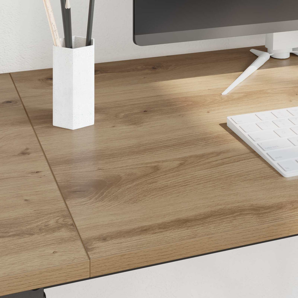 Scrivania Rovere artigianale 120 x 50 x 75 cm Legno multistrato