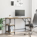 Scrivania Rovere artigianale 120 x 50 x 75 cm Legno multistrato