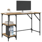 Scrivania Rovere artigianale 120 x 50 x 75 cm Legno multistrato