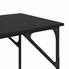 Scrivania Rovere Nero 120 x 50 x 75 cm Legno multistrato