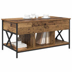 Tavolino da salotto Legno vecchio 100 x 55 x 48.5 cm