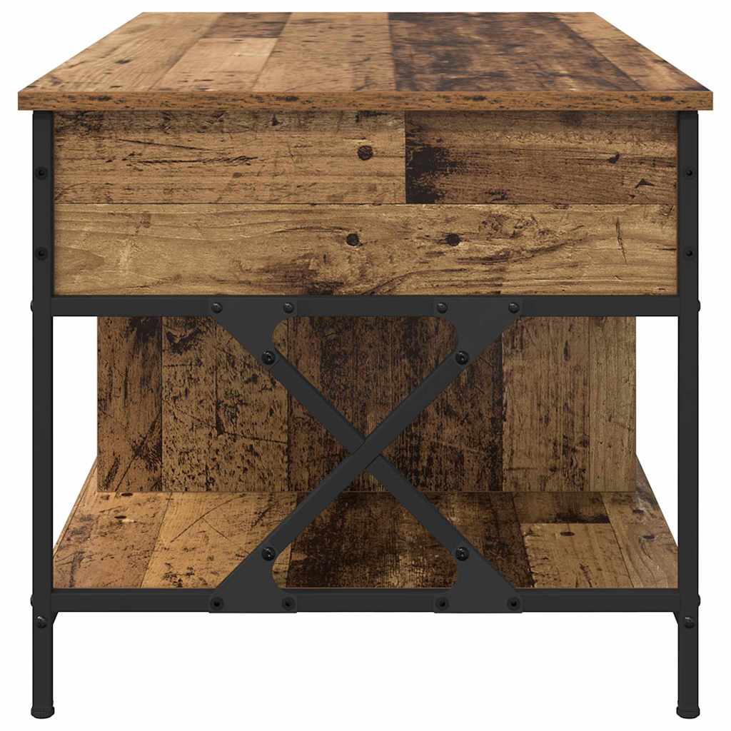 Tavolino da salotto Legno vecchio 100 x 55 x 48.5 cm