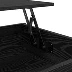Tavolino da salotto Rovere Nero 100 x 55 x 48.5 cm