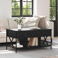 Tavolino da salotto Rovere Nero 100 x 55 x 48.5 cm