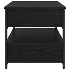 Tavolino da salotto con cassetto Rovere Nero 70 x 50 x 54.5 cm