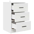 Armadio da Notte Bianco 38 x 38 x 66 cm Legno multistrato