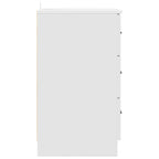 Armadio da Notte Bianco 38 x 38 x 66 cm Legno multistrato