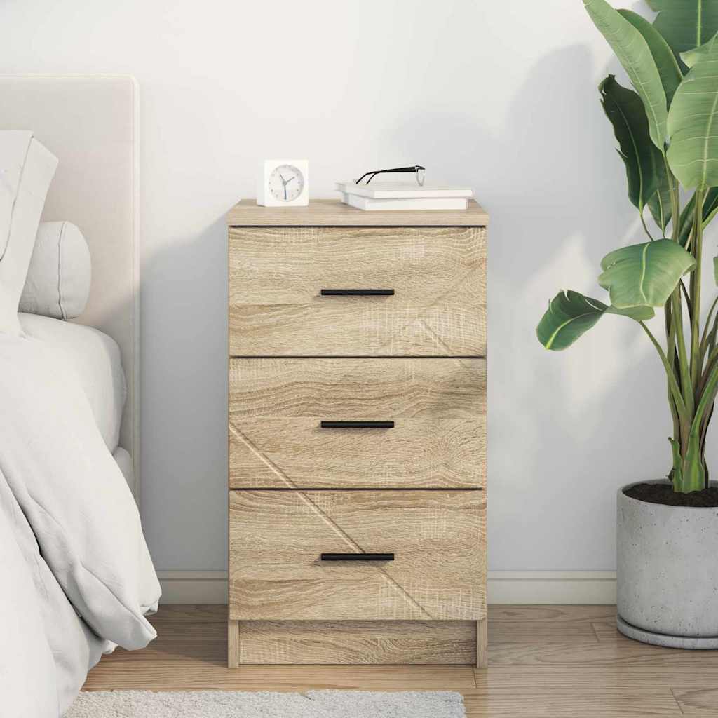 Armadio da Notte con cassetto rovere sonoma 38 x 38 x 66 cm