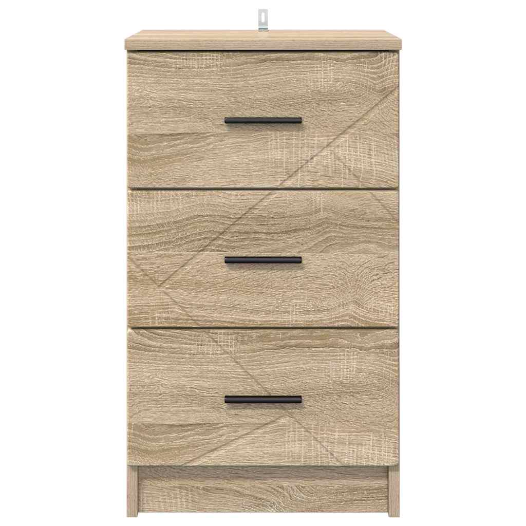 Armadio da Notte con cassetto rovere sonoma 38 x 38 x 66 cm