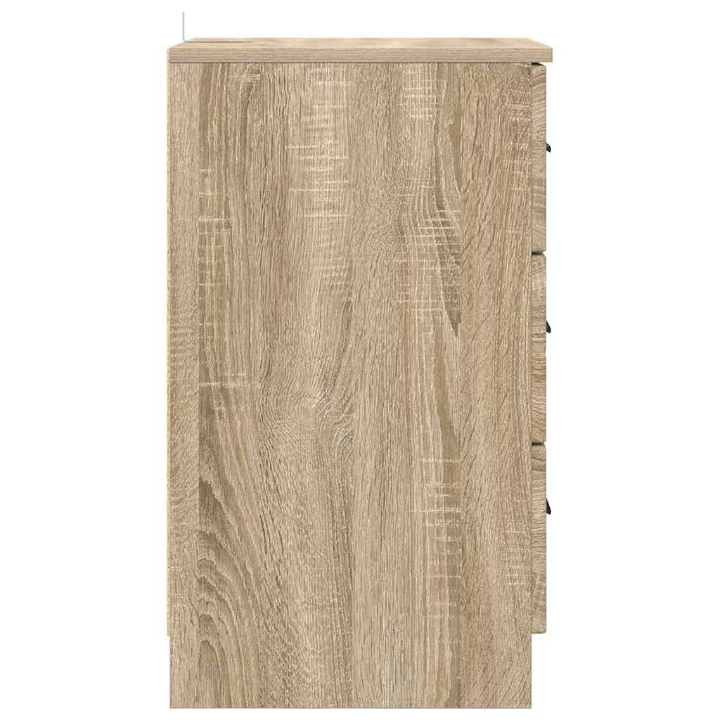 Armadio da Notte con cassetto rovere sonoma 38 x 38 x 66 cm