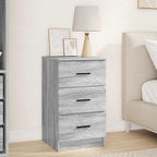 Armadio da Notte con cassetto Grigio sonoma 38 x 38 x 66 cm