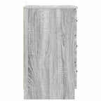 Armadio da Notte con cassetto Grigio sonoma 38 x 38 x 66 cm