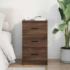 Armadio da Notte con cassetto Rovere marrone 38 x 38 x 66 cm