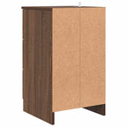 Armadio da Notte con cassetto Rovere marrone 38 x 38 x 66 cm