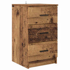 Armadio da Notte con cassetto Legno vecchio 38 x 38 x 66 cm