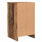 Armadio da Notte con cassetto Legno vecchio 38 x 38 x 66 cm
