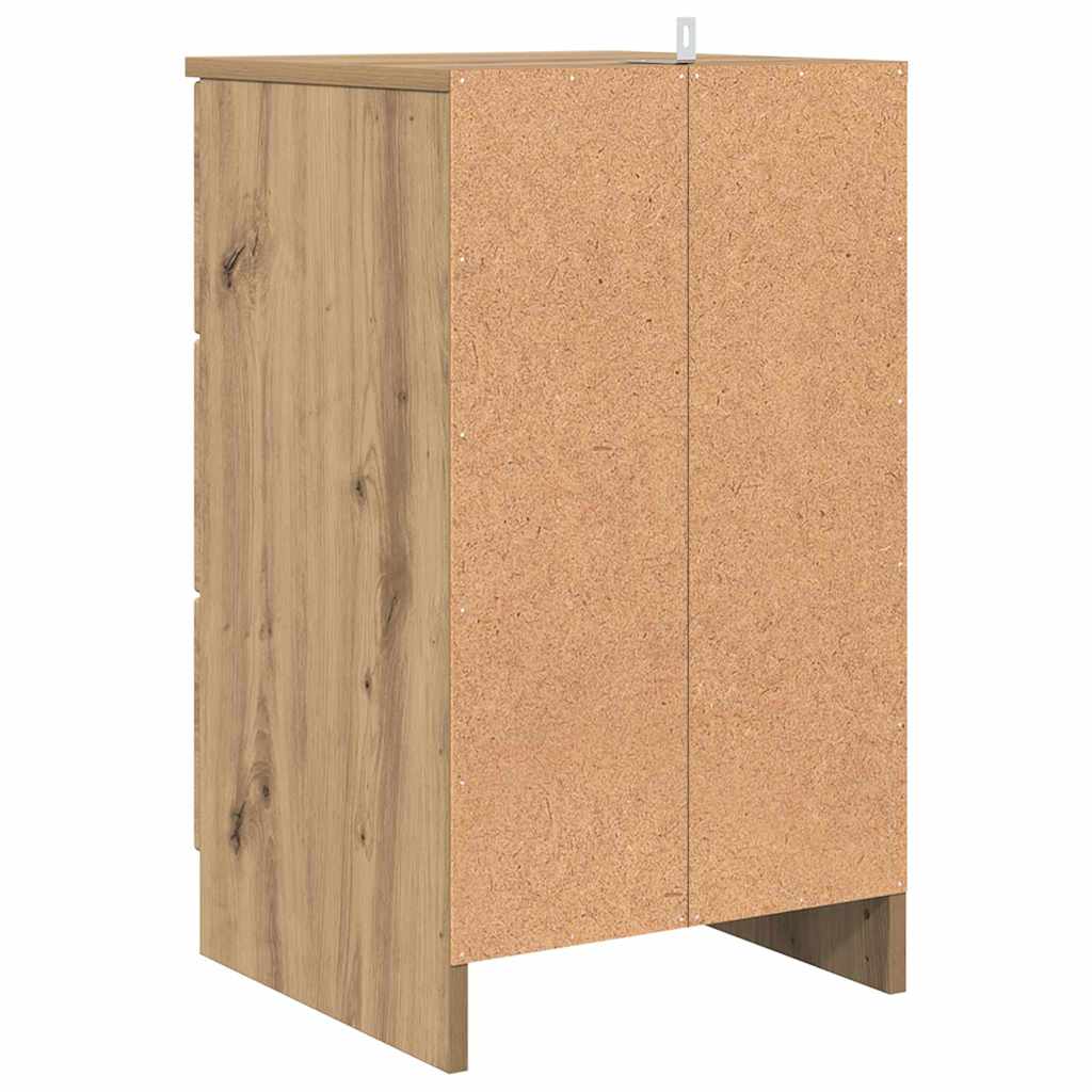 Armadio da Notte rovere artigianale 38 x 38 x 66 cm