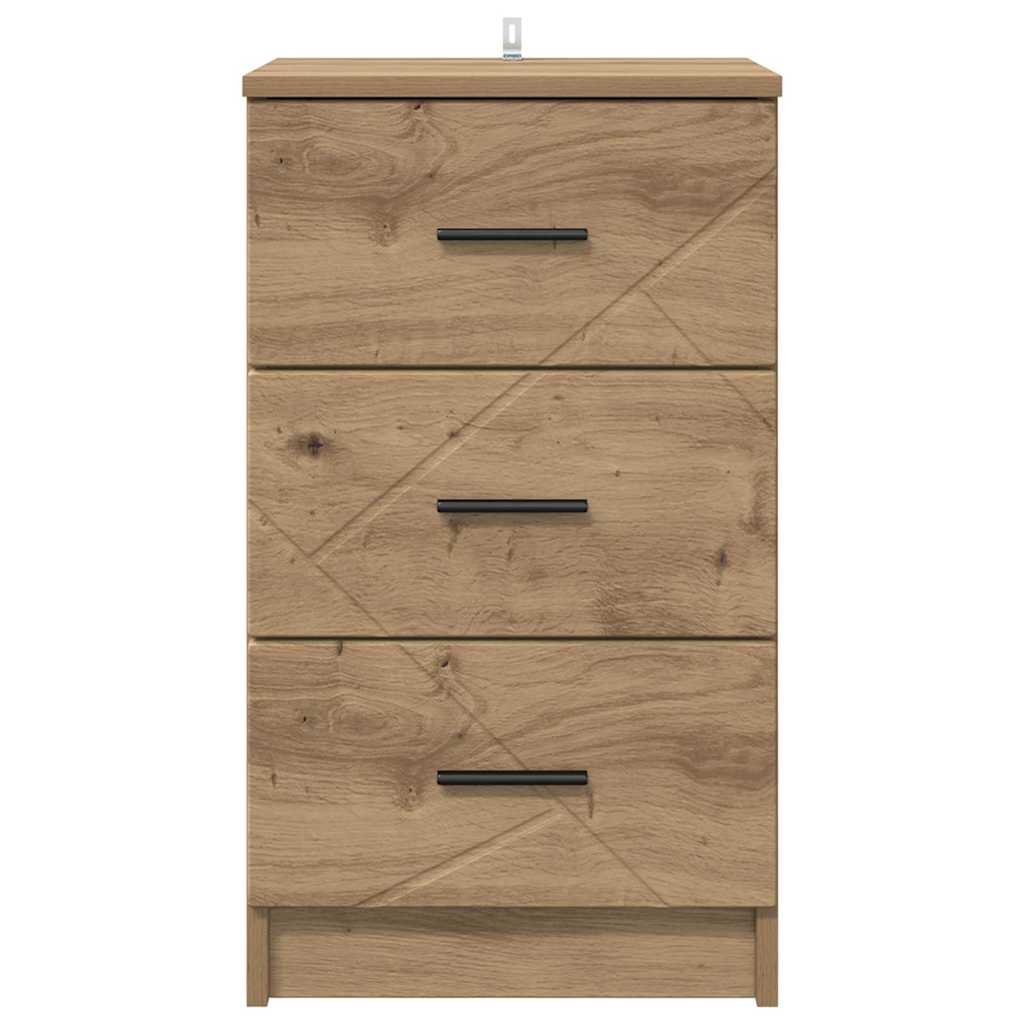 Armadio da Notte rovere artigianale 38 x 38 x 66 cm