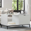 Tavolino da salotto Bianco 90 x 49 x 46 cm Legno multistrato