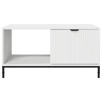 Tavolino da salotto Bianco 90 x 49 x 46 cm Legno multistrato