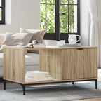 Tavolino da salotto con cassetto Rovere Sonoma 90 x 49 x 46 cm