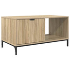 Tavolino da salotto con cassetto Rovere Sonoma 90 x 49 x 46 cm