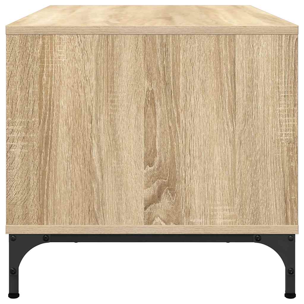 Tavolino da salotto con cassetto Rovere Sonoma 90 x 49 x 46 cm