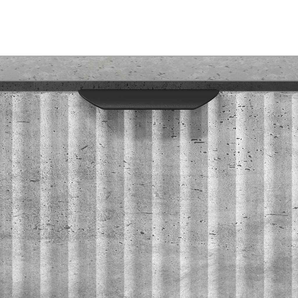 Tavolino da salotto con cassetto Grigio cemento 90 x 49 x 46 cm