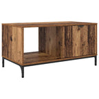 Tavolino da salotto con cassetto Legno vecchio 90 x 49 x 46 cm
