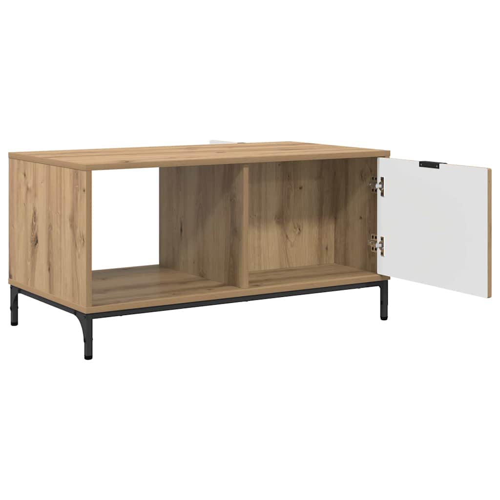 Tavolino da salotto Rovere artigianale 90 x 49 x 46 cm