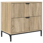 Comodino rovere sonoma 63.5 x 36 x 61 cm Legno multistrato