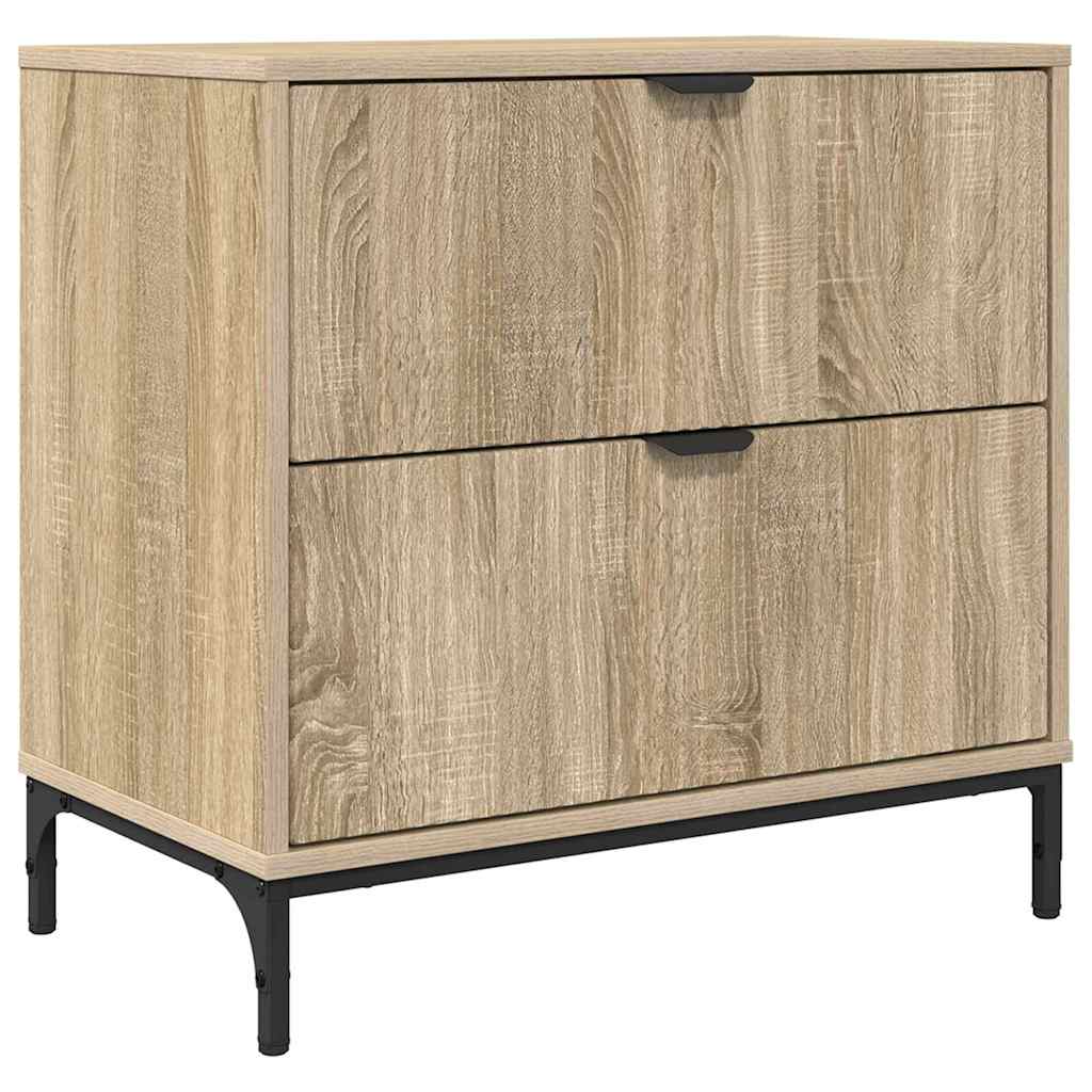 Comodino rovere sonoma 63.5 x 36 x 61 cm Legno multistrato